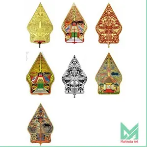 Aneka Macam Gunungan Wayang bahan Mahar mahkota art