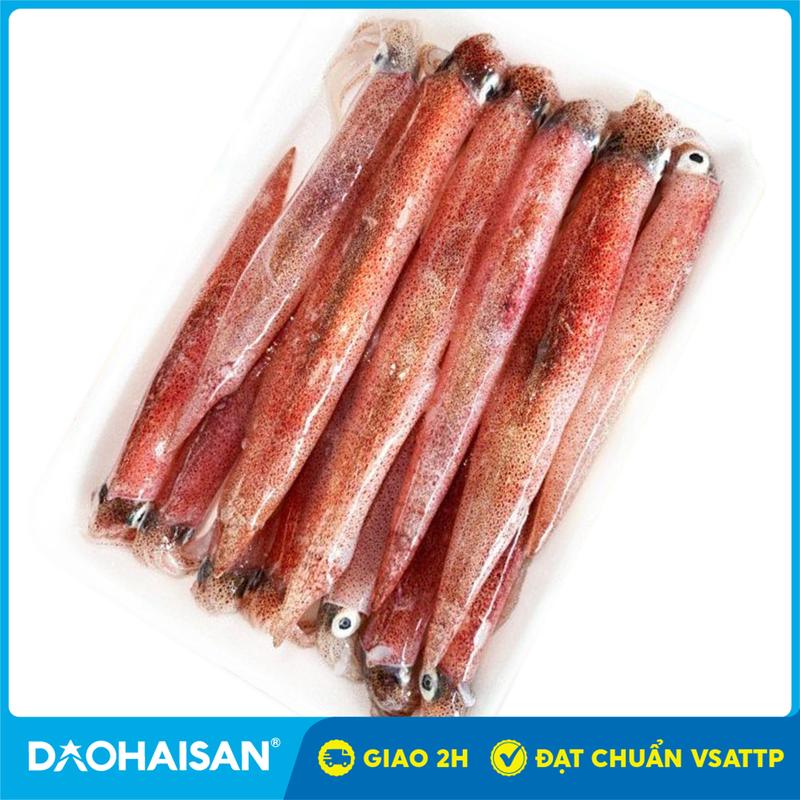 [HCM - Giao 2H] Mực Ghim Đông Lạnh Khay 500g Food - Đảo Hải Sản