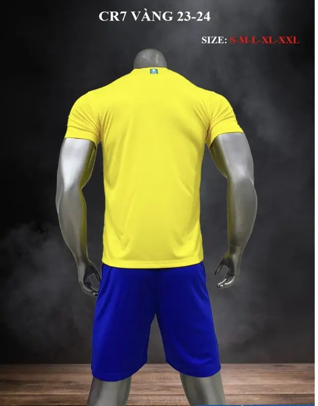 Bộ Quần Áo Đá Bóng CLb Al Nassr Cr7 2024 Chất Vải Mát Thấm Hút Mồ Hôi Comshop34 Top 3
