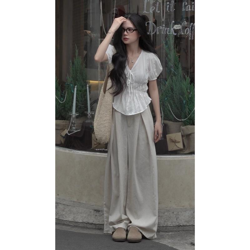 [SMOR ROOM] Quần linen form rộng THAIMAI