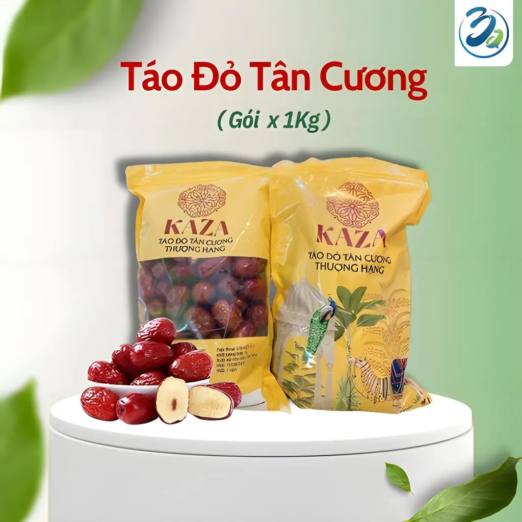 Táo Đỏ Tân Cương Thượng Hạng Size To (Túi 1KG ) Quả Siêu Dày Cùi Hạt Bé