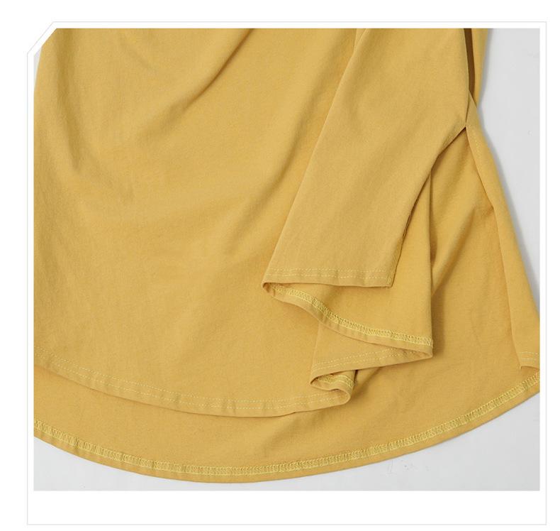 Product Introduction of Women's Short-Sleeved T-shirt 2024 Summer New Korean Style plus Size Women's Loose Slim Overknee Long T-shirt Skirt Top Clothes✨0831✨ 12