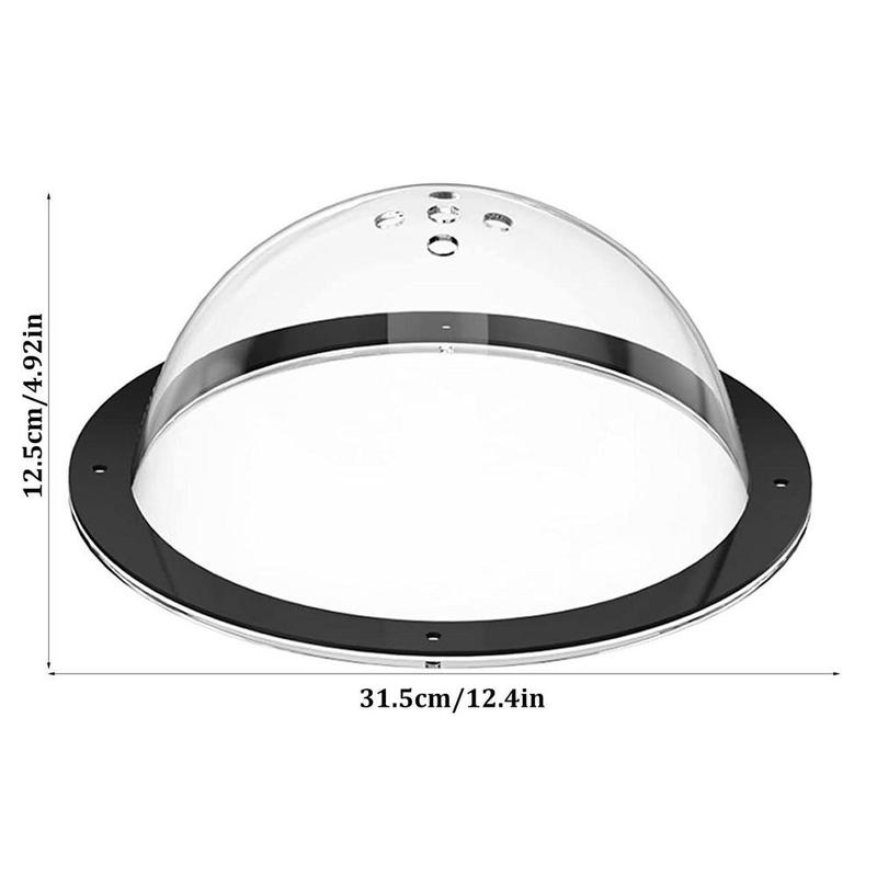 Product Introduction of Practical Pet Peek Window Transparent Dome Dog Window With Air Holes Pet Supplies for Puppy 10