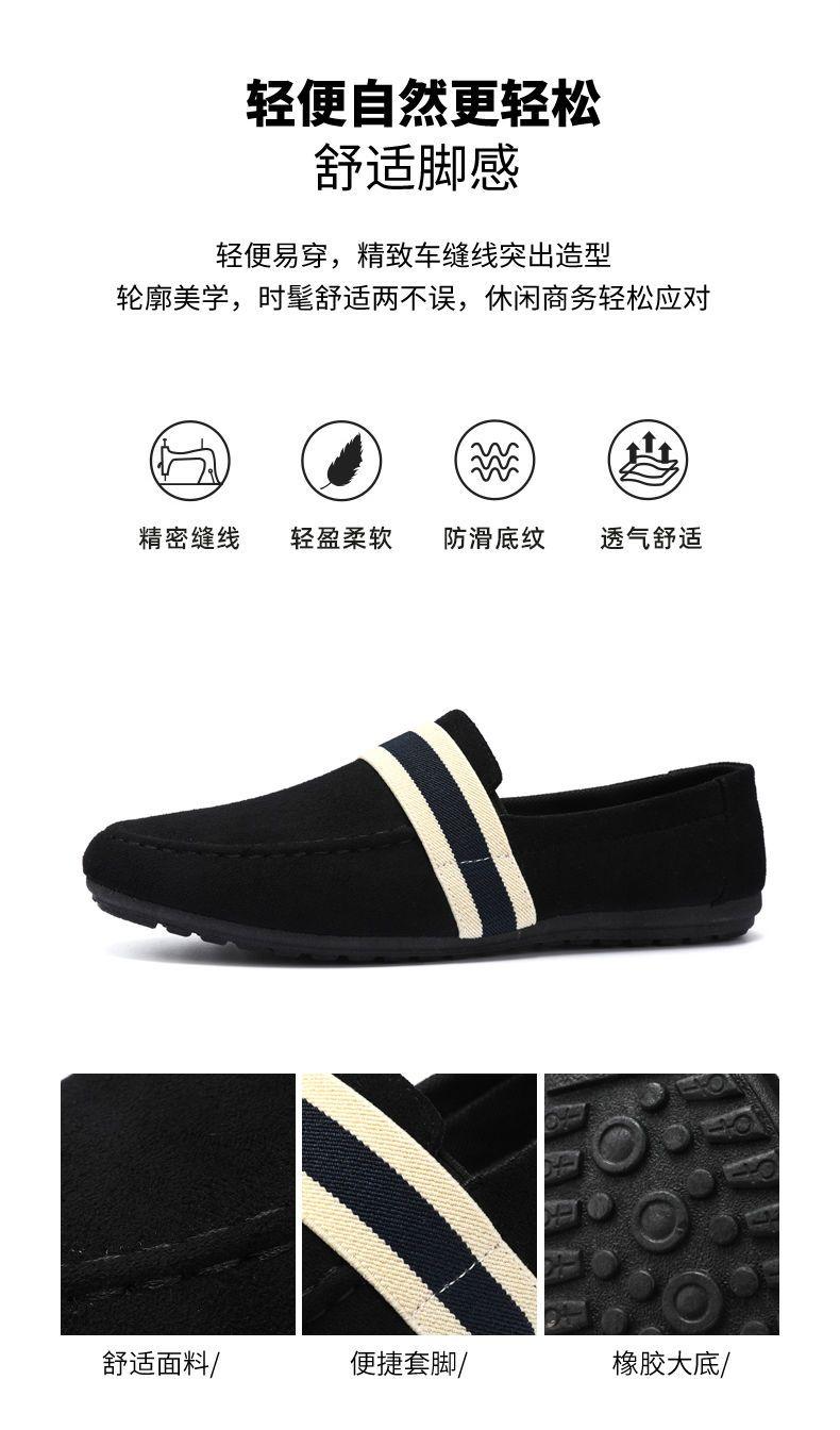 Product Introduction of Giày Nam, Gommino, Phong Cách Hàn Quốc, Giày Vải Bắc Kinh Cũ, Thoáng Khí, Giày Thường Ngày Cho Học Sinh, Dễ Phối Đồ, Cho Mùa Lò Xo Và Mùa Hè Năm 2025 5