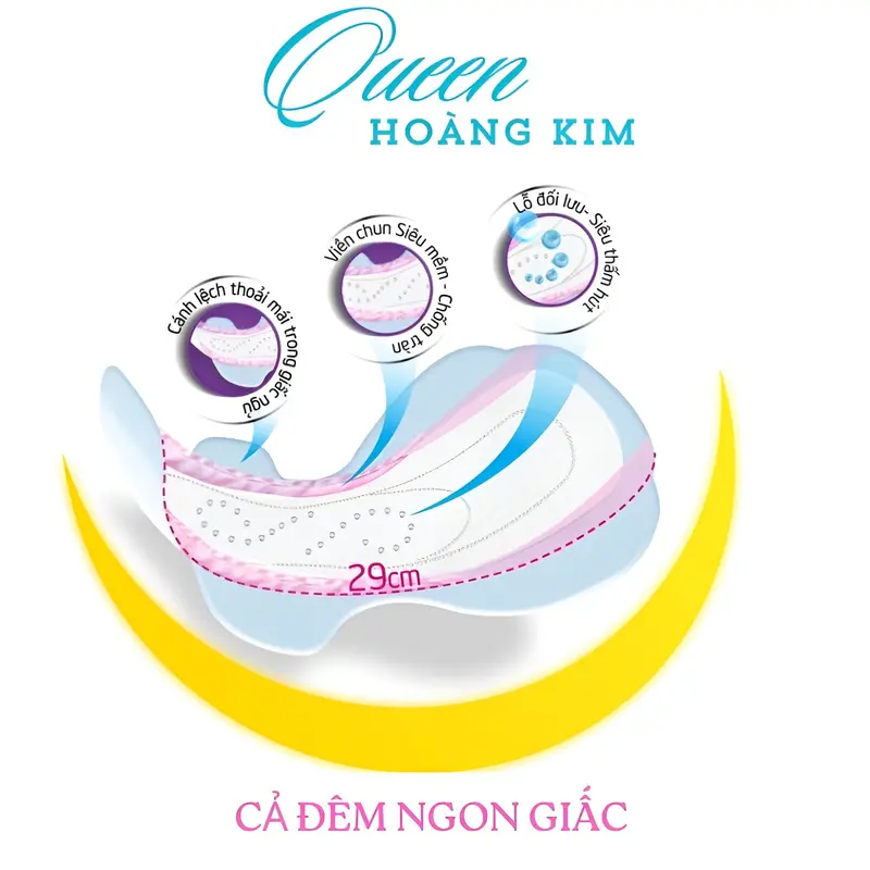 Combo 10 Gói Ban Ngày + 6 Gói Ban Đêm Băng Vệ Sinh karios Hoàng Kim Siêu Tiện Lợi Gói Ban Ngày Miếng Băng Kích Thước 24 Cm Ban Đêm Kích Thước 29 Cm Chất liệu Lưới mềm Nữ Women Tampon băng  vệ veermoon   bang vesinh bvs 1