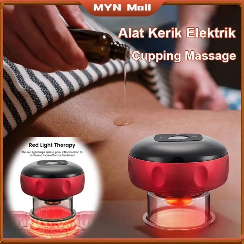 SL Alat Kerik Elektrik Massager  Alat kerik badan elektrik  Electric Vacuum Cupping MassageBekam listrik  Electric Machine Cupping  Perangkat bekam listrik