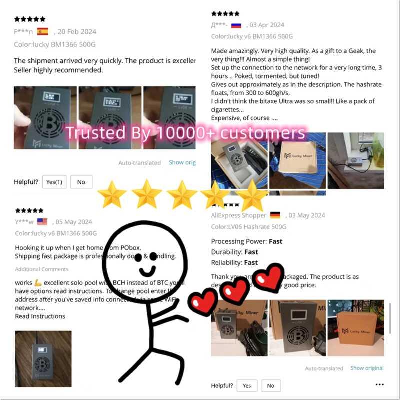 Product Introduction of BTC Lucky 07 1th s WIFI Bitcoin Low Noise Crypto Asic Sha256 Algorithm BCH BSV DGB Miner 50