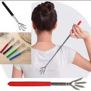 Garuk punggung cakar elang garuk punggung besi teleskopik alat garuk punggung