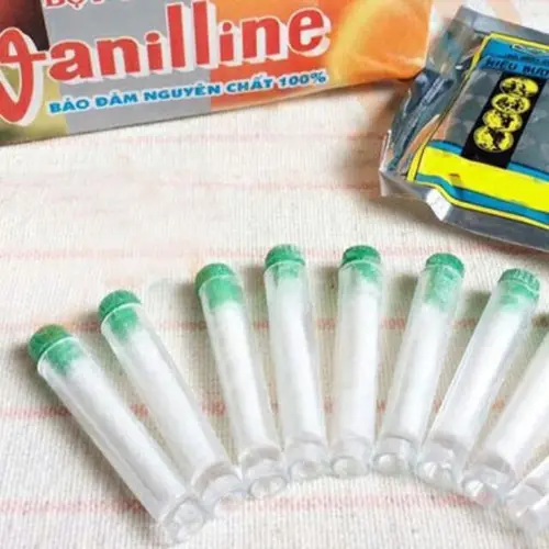 1 ống bột vani thơm 2.5g - tạo hương thơm trong thực phẩm, Gia Vị