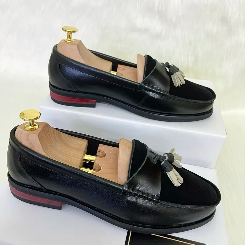 [Mã T11] Giày dio da bò Nappa nhập khẩu cao cấp Shoes Nam Đế Bằng 0