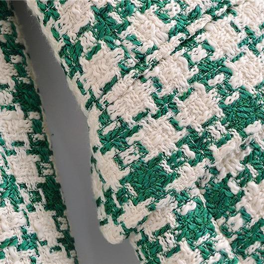 Blazer Green Tweed 004471 Kerja Wanita 6