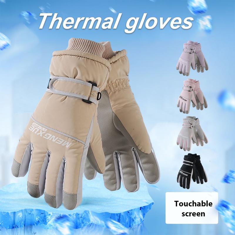 Waterproof & Windproof Thermal Winter Gloves Thinsulate Touch Screen Ski Mtb Anti Slip Cycling Snowboarding Padded Palms - View #4