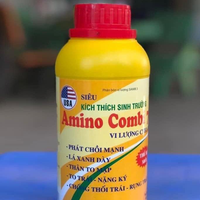  Phân bón lá Amino Combi 79 chai 500ml - Kích thích sinh trưởng phát chồi mạnh lá xanh dày thân to mập chống thối trái 