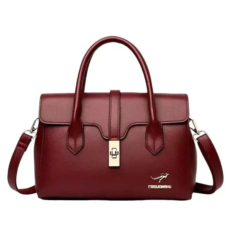 Tas selempang wanita fashion korea besar kerja kantoran modis luxury Kulit PESTA
