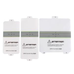 ตัวป้องกันหน้าจอ, เข้ากันได้กับ OPPO Find N2, ฟิล์มไฮโดรเจลแบบพับได้, หน้าจอภายในและภายนอก, หน้าจอเต็มรูปแบบ, ฟิล์มลายนิ้วมือกันกระแทกแบบพลิกได้