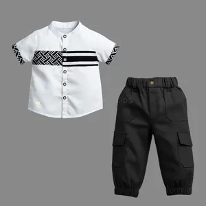 One set pakaian anak  usia 1-12 tahun model kemko bahan mudah nyerap keringat by Multajam kids