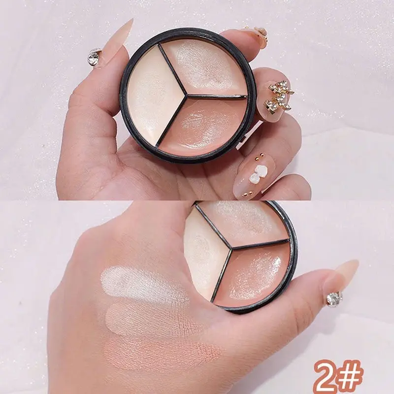 Bộ trang điểm 10 món L2 có phấn phủ , bảng mắt , sonkem , kẹp mi ,... cosmentics Cosmetic Son Môi Kem Nền 3