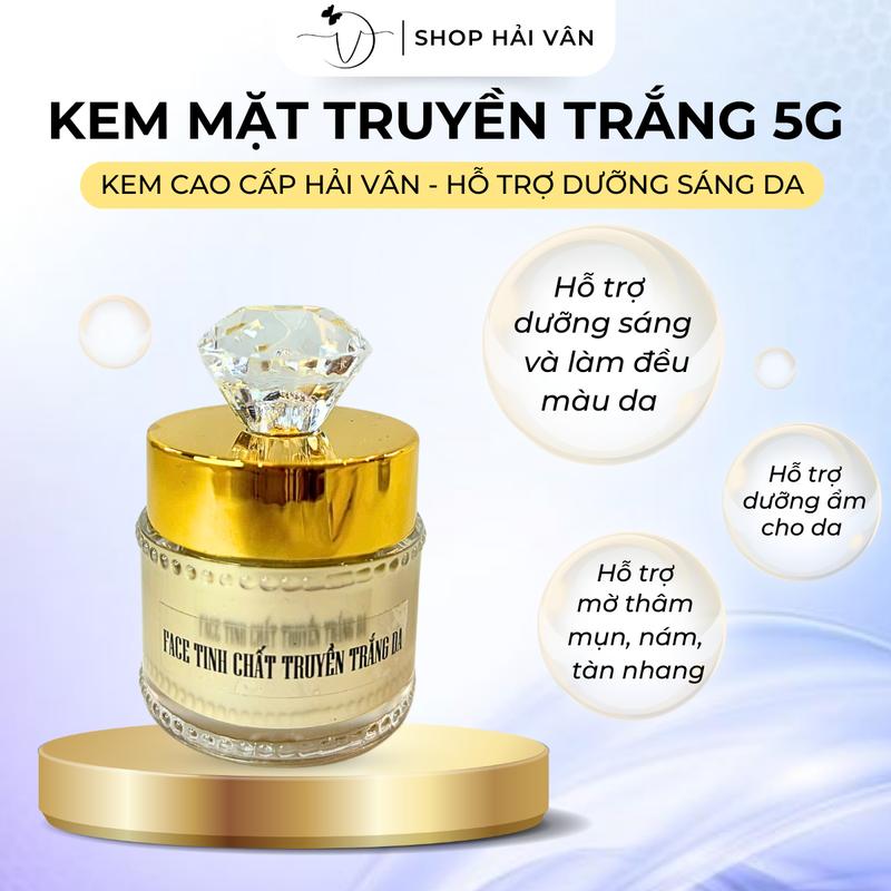 Kem Mặt Nhỏ Hải Vân Shop Hỗ Trợ Dưỡng Sáng Da Dùng Cho Tất Cả Các Loại Da Không Chứa cồn Chăm Sóc Da