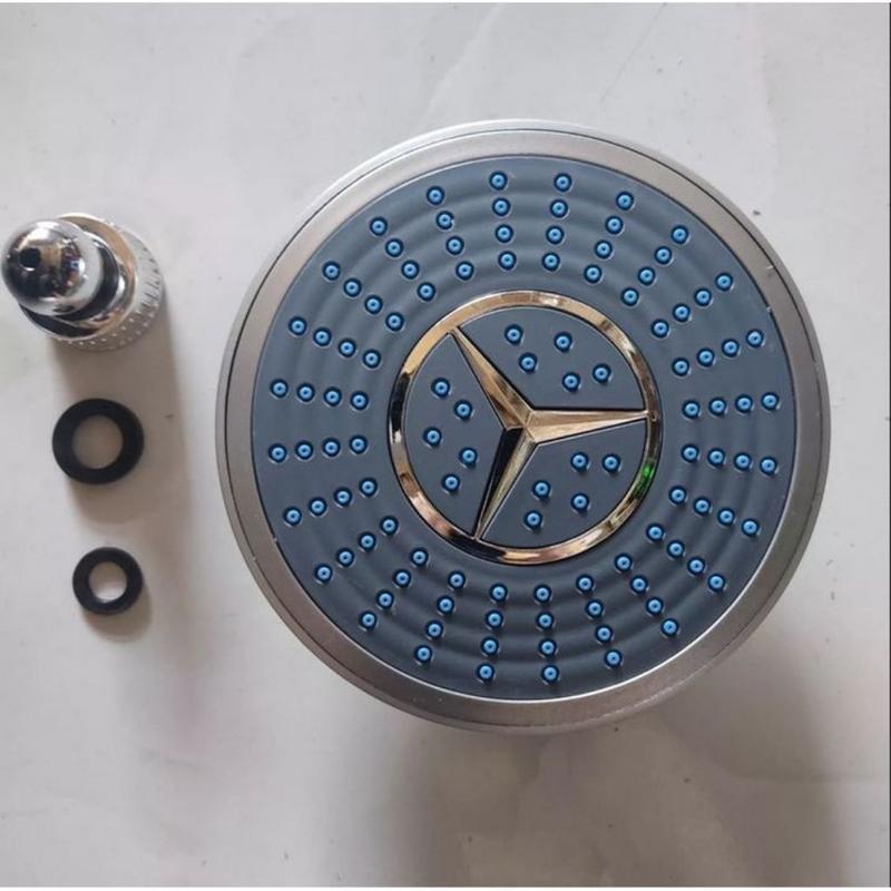 Bát sen tắm nóng lạnh đứng bát sen Mẹc nhựa ABS siêu bền mạ crom cao cấp QMS - TS046 8
