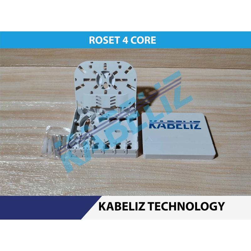 ROSET 4 CORE Kosongan Roset 4C Kecil 2