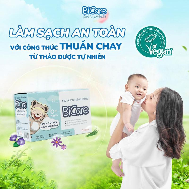 Product Introduction of [TGMBS x BICARE] Bộ 2 hộp gạc rơ lưỡi Bicare an toàn cho bé. 0