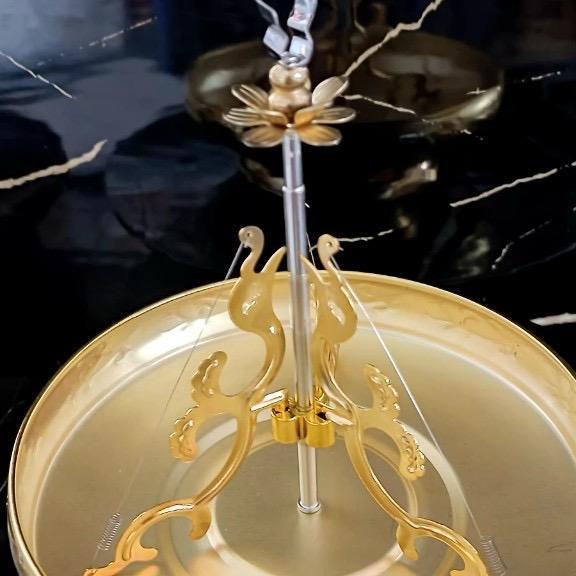 Khay cắm nhang vòng chất liệu sắt mạ vàng - Trang trí bàn thờ, phòng thờ Decor Decor Phòng gomsu luxury lọ hoa 3