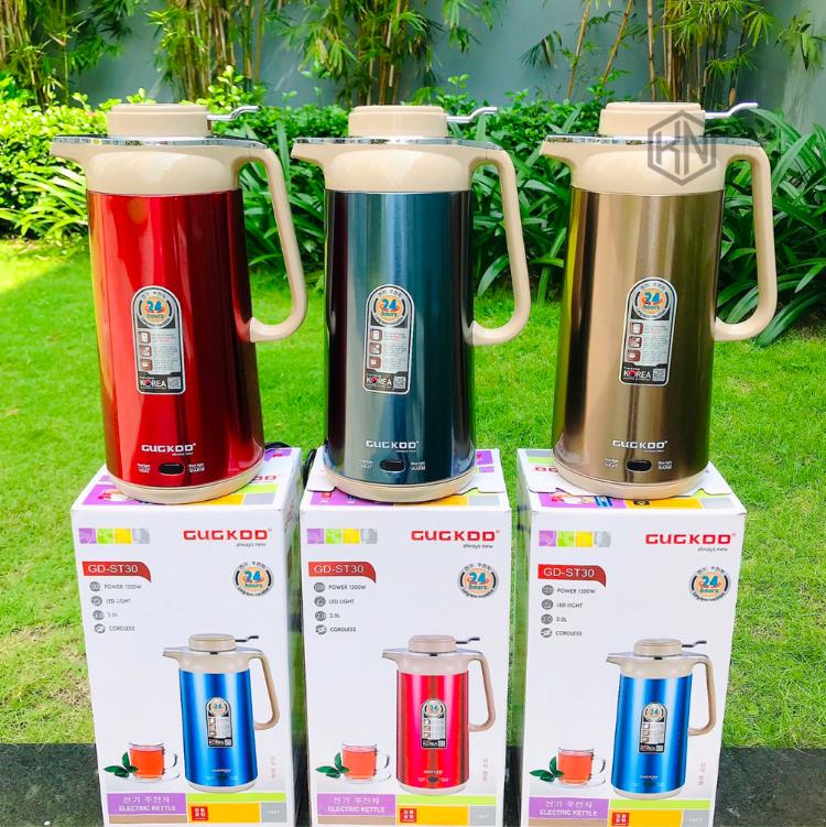 [Xả Kho]Ấm Siêu Tốc  ST30, Bình thuỷ điện, Bình đun giữ nhiệt 2 in 1 Ủ Nóng Lâu