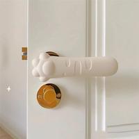 Gambar Vinnatsu Cover Pelindung Gagang Pintu/Gagang Pintu Silikon Bahan Silikon Tebal Anti Tabrakan Cover Pelindung Gagang Pintu Bentuk - Krem dari Vinnatsu official Kab. Tangerang 2 Tokopedia