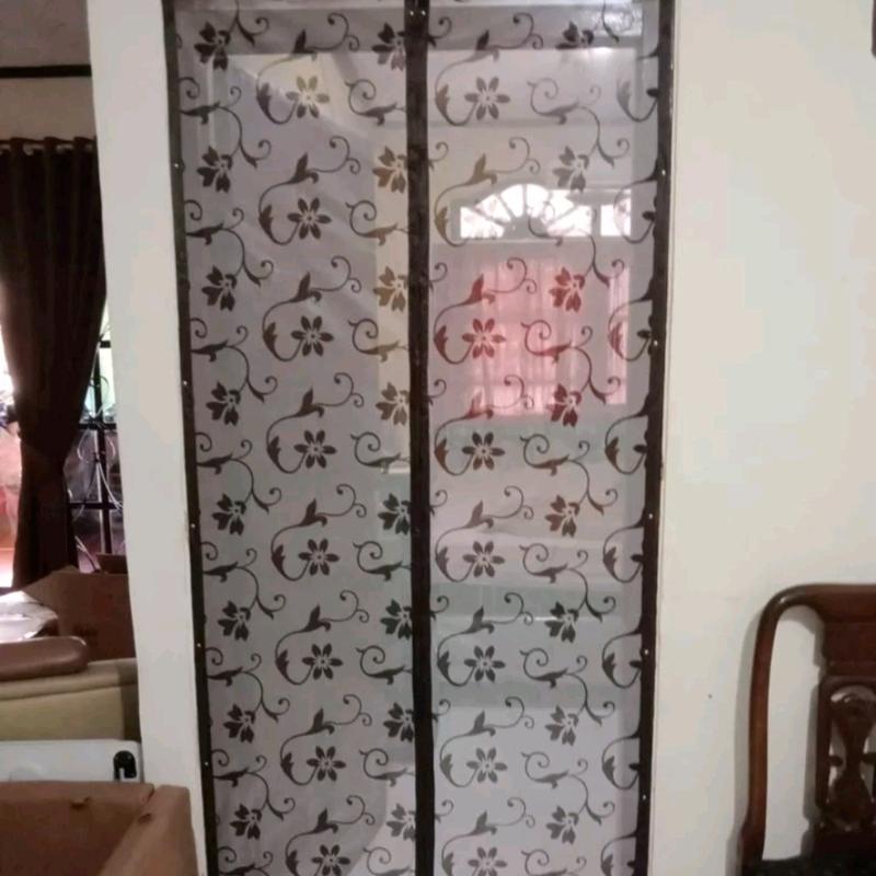 Tirai Pintu Magnet Anti Nyamuk Original Merk Hongxin Ukuran 90x210cm Bahan Tebal. 4
