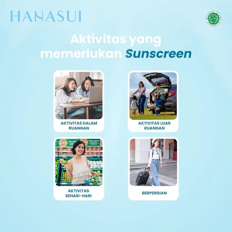 HANASUI Collagen Water Sunscreen SPF 50   BPOM 3