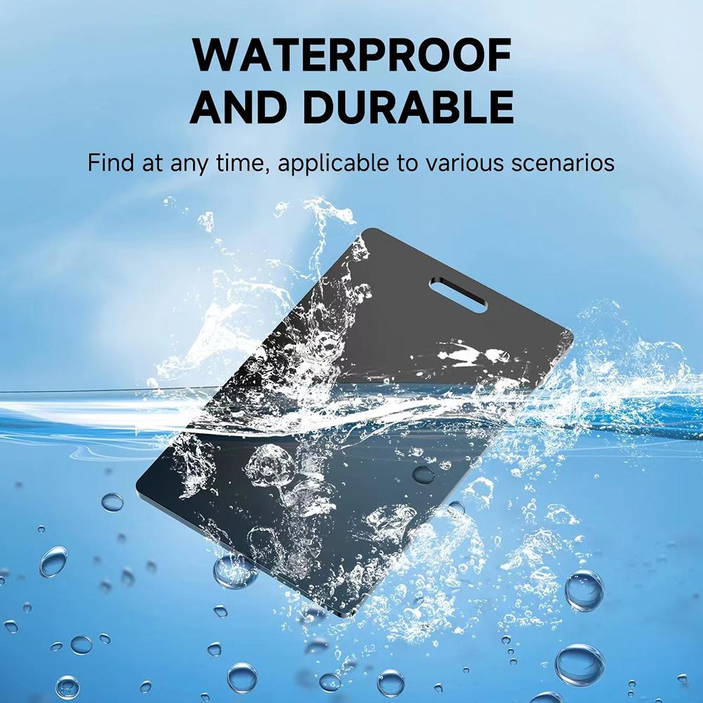 Smart Wallet Track Card Location Tracking Device Wireless Charging Wallet Phone Finder Works with Apple Find My Item Tracker Tag - Image 4