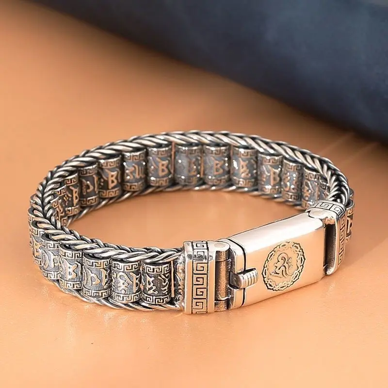 Vòng Tay, Thủ Công, Sáng Tạo, Đúng Như Mưa, Phong Cách Cổ Điển, Thần Chú Sáu Chữ, Đồ Trang Trí Cá Tính Phụ Kiện