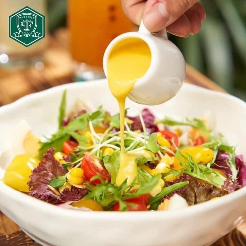 Xốt chanh leo Paradise - Chai 330ml - 100% chanh leo tươi, chua ngọt dịu nhẹ  - Dùng cho các món salad rau, hoa quả và chấm các loại hải sản,áp chảo - Nước Sốt, Gia Vị 8