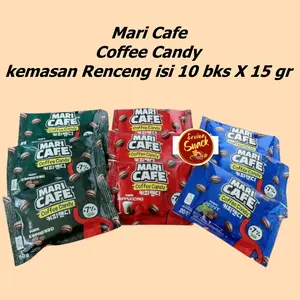 Mari Cafe Coffee Candy Renceng isi 10 bks X 15 gr