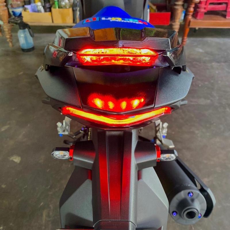 Cảng đèn lc 11 chế độ  chỉnh được 7 màu winner x v1 ex150 Phụ Kiện Phụ Tùng