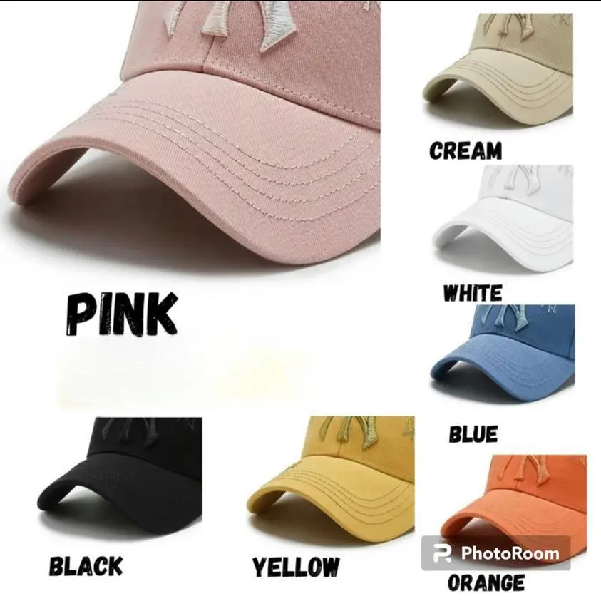 Topi Baseball Sport Korean Topi Baseball Banyak Pria/Wanita Kulit