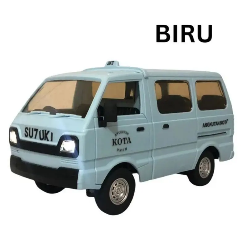RC Angkot Suzuki Carry Remote Control 2.4 Ghz Baterai Charge - Mainan Mobil Remot Kontrol Angkutan Kota Umum Batre Cas Koleksi Anak Laki Perempuan - Bus Basuri Telolet 4