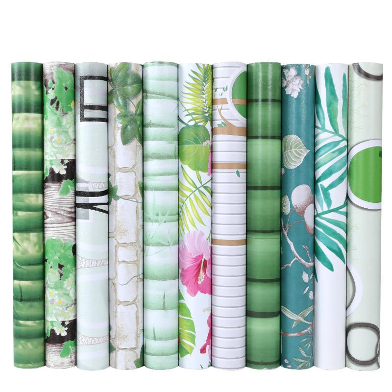 Product Introduction of BUNDLE !!! PAKET 5 ROLL/PCS WALLPAPER DINDING ALL VARIANT UKURAN PER ROLL 45CM X 8 METER ADIPATI 54
