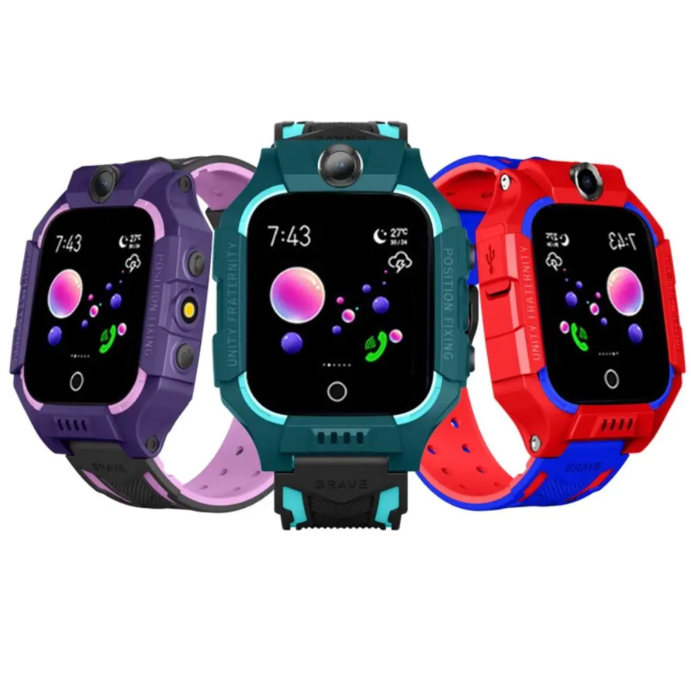 New Waterproof Children's Smartwatch With Positioning System Sim Card Kids Watches With Camera Can Talk Call Touch Screen Phone Student Gift