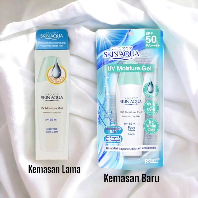 SKINAQUA Sunscreen Whitening Milk Moisture Gel Mild Sunblock Mencerahkan Skin Aqua 3