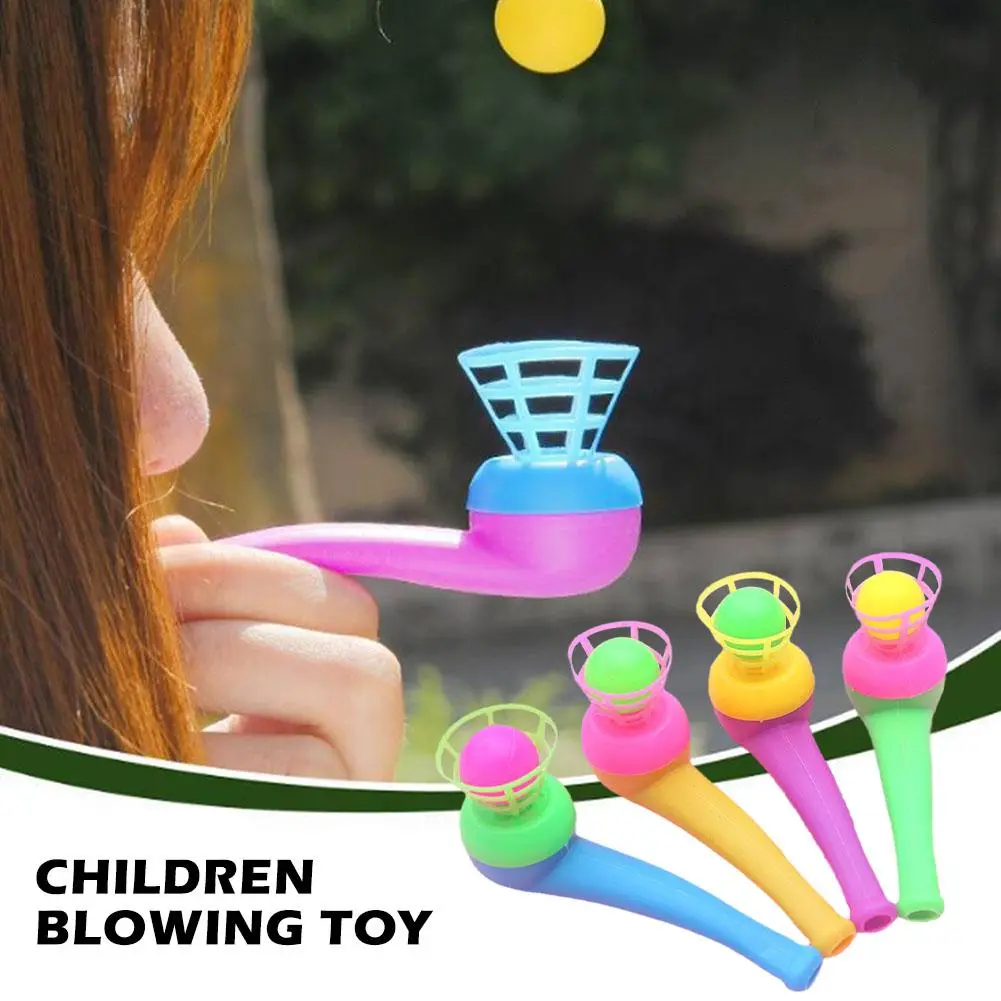 Plastic Levitation Ball Blower Children's Creative Toys Sports Gifts Y8R9