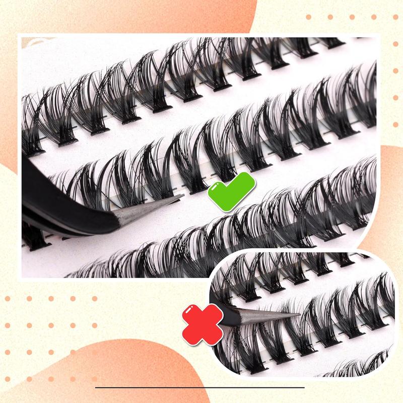 Product Introduction of Eyelash Extension Kit, 1 Box Individual False Eyelashes with Eyelash Glue & Tweezers & Glue Remover, Eye Makeup Enhancement Tool for Women, Cosmetic 4