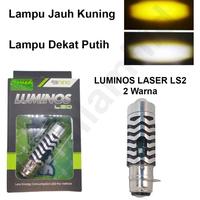 Gambar Lampu Motor LED Laser LS3 LUXIMOS SKYDRIVE 15W 2Warna H6 M5 T19 - LS2 dari bohlamhid Kota Tangerang 3 Tokopedia