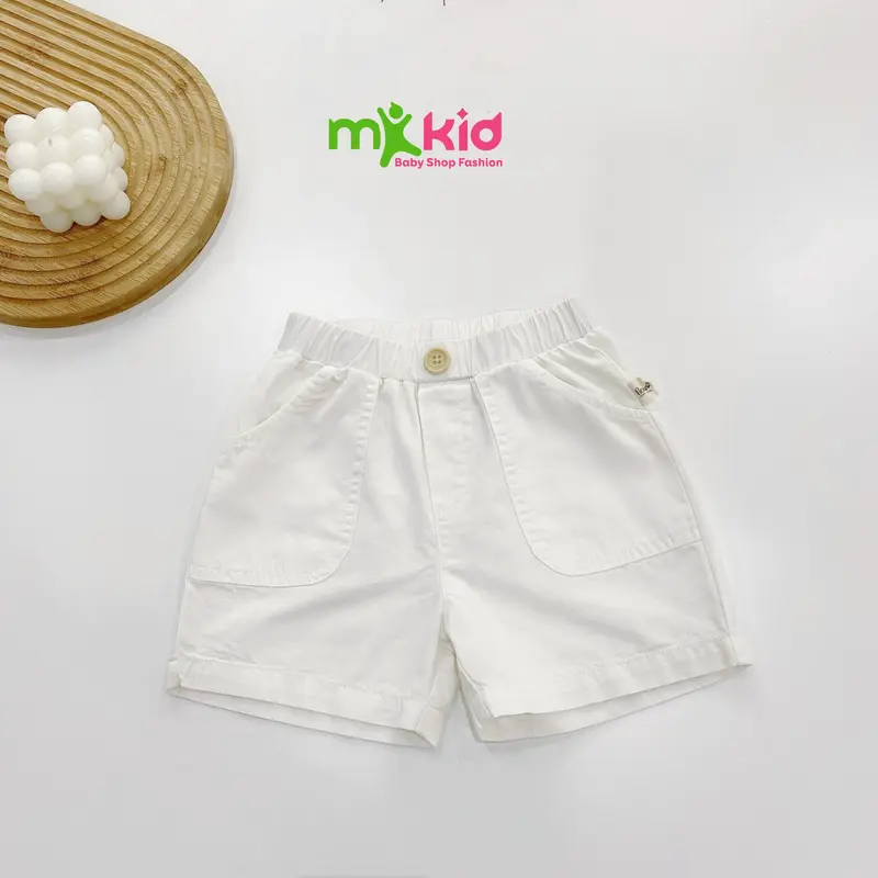 Quần Short Cho Bé Trai  8-24kg, Chất Kaki mềm mịn mát 4