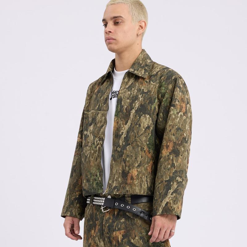 Spirix1x1 Áo Khoác Nam Nữ Đẹp Jacket Real Tree Camo Top Big Size Đi Chơi, Du lịch, Thể Thao Áo Khoác Chống Nắng Zip Menswear