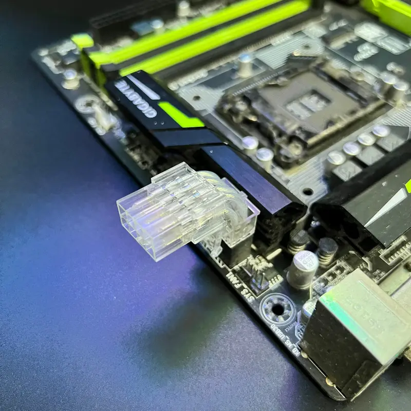 Phụ Kiện Đảo Góc 90 Độ Cho Cổng 8Pin CPU Trên Mainboard Giúp Cắm Gọn Dây - Hàng New 8