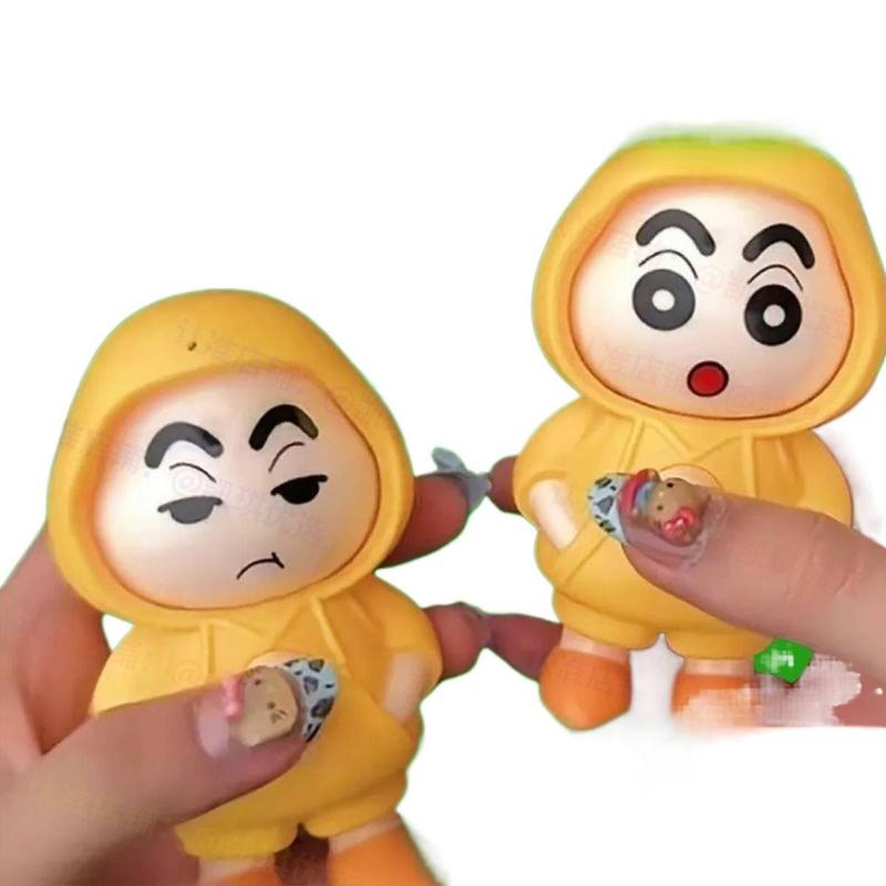 Búp Bê Thay Đổi Mặt Bút Chì Màu Shin-chan, Hàng Mới Về, Hàng Có Sẵn Năm 2025, Đồ Chơi Giảm Căng Thẳng Trong Khuôn Viên Trường, Tượng Nhỏ Biểu Cảm Vui Nhộn, Đồ Trang Trí Dễ Thương, Phong Cách Wowen Mới, Thiết Kế Cao Cấp Và Đẹp móc khoá hello kitty đổi màu