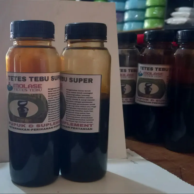 MOLASESS Molase 250 gr Super Murni Tetes Tebu untuk Pertanian, Peternakan, dan Perikanan 0