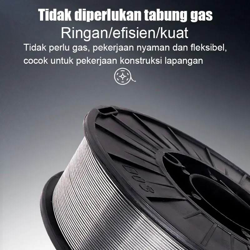 【COD,Stok Lokal】 Kawat Las  Flux Core Wire Gasless Kawat Las Mig 1 Kg Full Ukuran 1MM 3