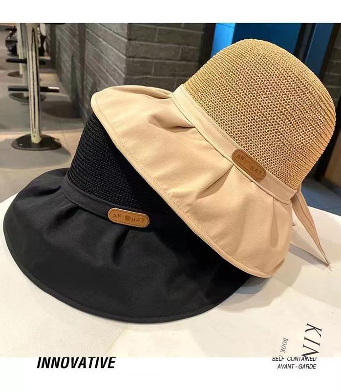 Product Introduction of Big Brim Cover Face Fisherman Hat Female Summer Sun Hat Korean Style Versatile Outdoor Travel Sun Hat 7